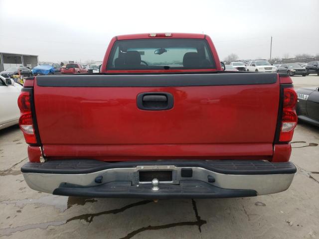 3GCEC14X56G258464 - 2006 CHEVROLET SILVERADO C1500 RED photo 6