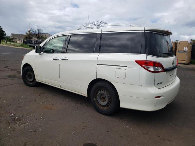 JN8AE2KPXE9106510 - 2014 NISSAN QUEST S WHITE photo 2