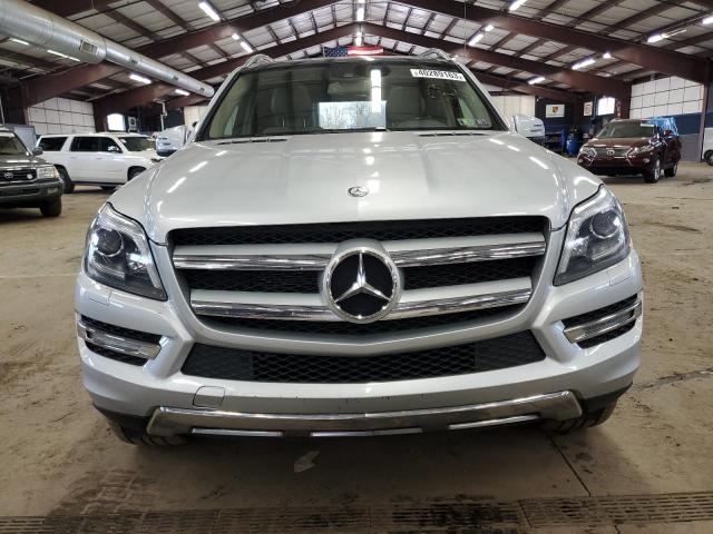 4JGDF6EE1FA595558 - 2015 MERCEDES-BENZ GL 450 4MATIC SILVER photo 5