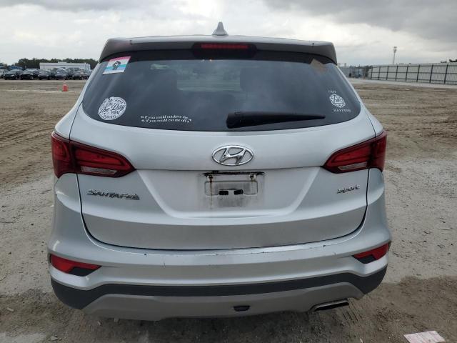 5XYZT3LB0HG454963 - 2017 HYUNDAI SANTA FE S SILVER photo 6