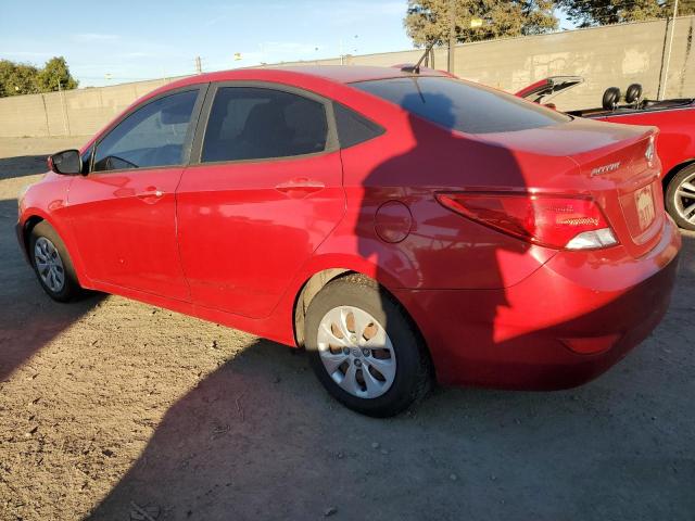 KMHCT4AE2FU832636 - 2015 HYUNDAI ACCENT GLS RED photo 2