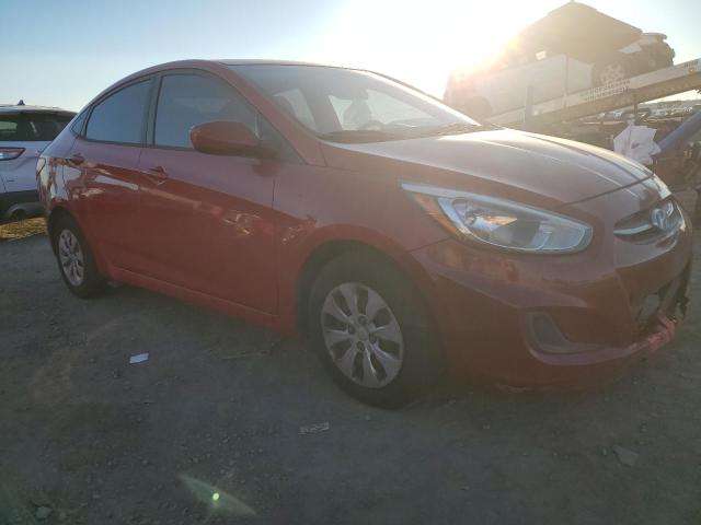 KMHCT4AE2FU832636 - 2015 HYUNDAI ACCENT GLS RED photo 4