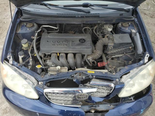 2T1BR32E57C807591 - 2007 TOYOTA COROLLA CE BLUE photo 11