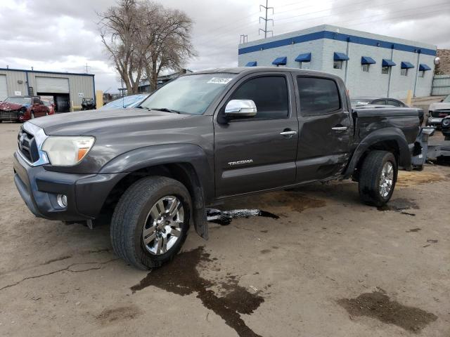 5TFJU4GN6DX032336 - 2013 TOYOTA TACOMA DOUBLE CAB PRERUNNER GRAY photo 1