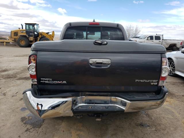 5TFJU4GN6DX032336 - 2013 TOYOTA TACOMA DOUBLE CAB PRERUNNER GRAY photo 6