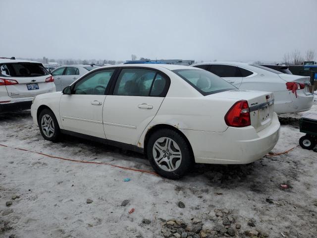 1G1ZS58N88F125442 - 2008 CHEVROLET MALIBU LS WHITE photo 2