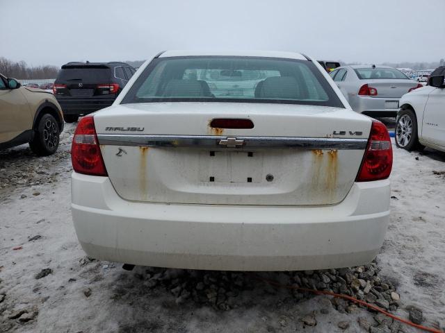 1G1ZS58N88F125442 - 2008 CHEVROLET MALIBU LS WHITE photo 6