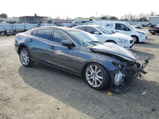 JM1GJ1V61E1160405 - 2014 MAZDA 6 TOURING GRAY photo 4