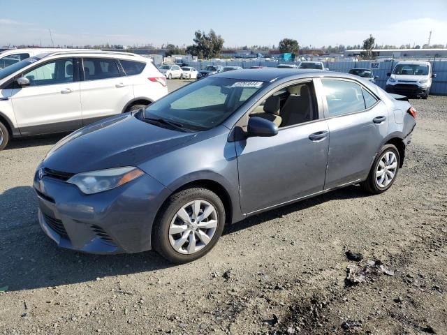 5YFBURHE2GP470175 - 2016 TOYOTA COROLLA L GRAY photo 1