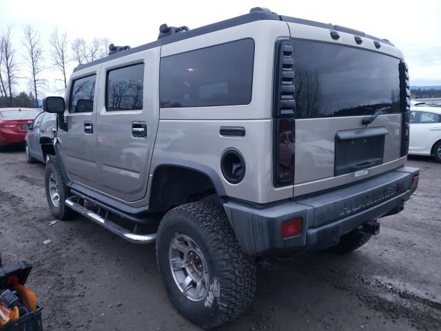 5GRGN23U05H130877 - 2005 HUMMER H2 GRAY photo 2