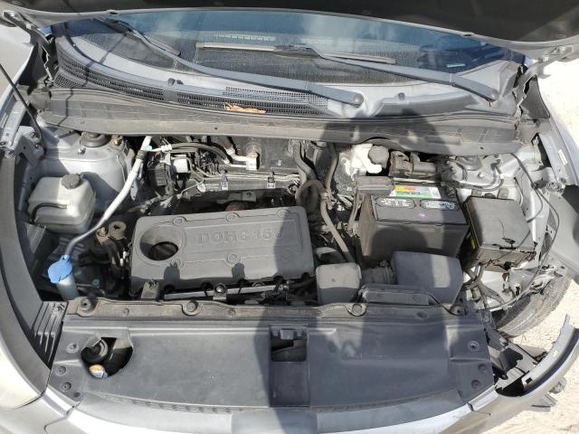 KM8JU3AC3CU529616 - 2012 HYUNDAI TUCSON GLS SILVER photo 12