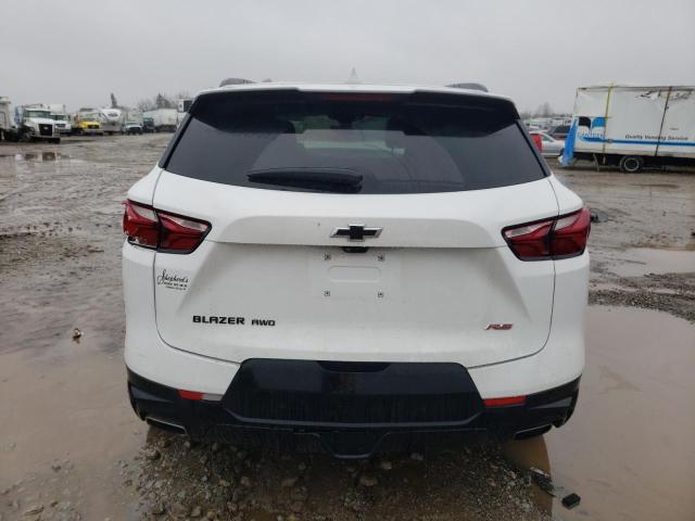 3GNKBJRS5KS700855 - 2019 CHEVROLET BLAZER RS WHITE photo 6