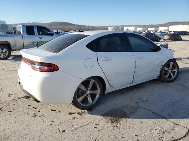 1C3CDFEB2ED696024 - 2014 DODGE DART GT WHITE photo 3