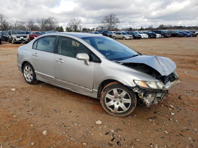 2HGFA16589H332567 - 2009 HONDA CIVIC LX SILVER photo 4