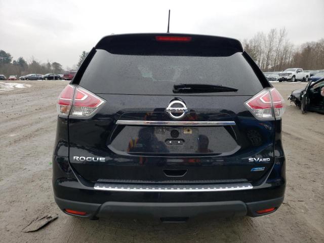 5N1AT2MV2EC814116 - 2014 NISSAN ROGUE S BLACK photo 6