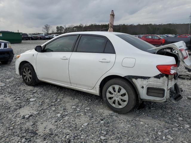 JTDBU4EE5BJ103162 - 2011 TOYOTA COROLLA BASE WHITE photo 2