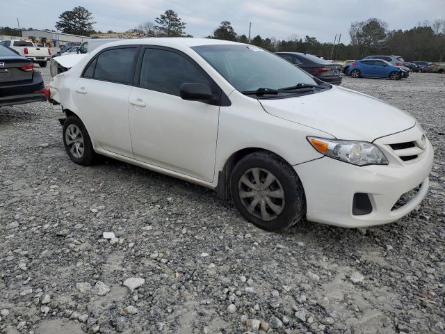 JTDBU4EE5BJ103162 - 2011 TOYOTA COROLLA BASE WHITE photo 4