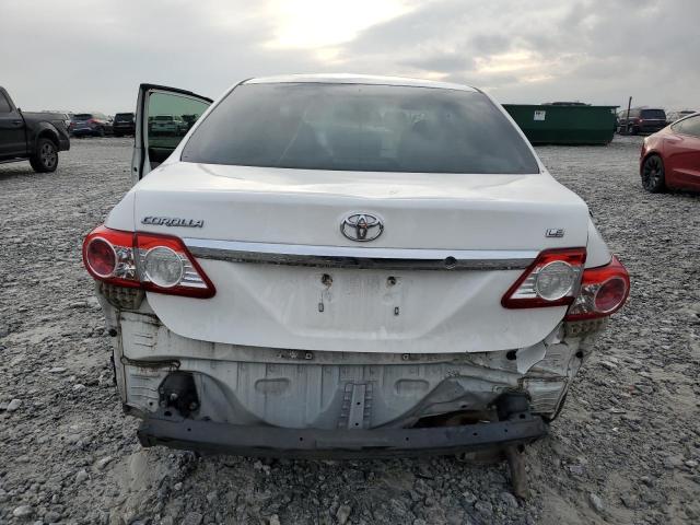 JTDBU4EE5BJ103162 - 2011 TOYOTA COROLLA BASE WHITE photo 6