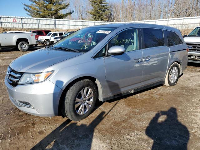 5FNRL5H34GB029295 - 2016 HONDA ODYSSEY SE SILVER photo 1