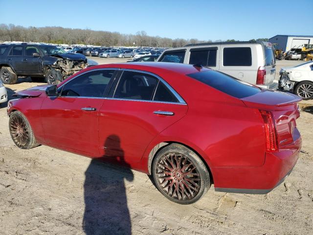 1G6AA5RAXE0168877 - 2014 CADILLAC ATS RED photo 2