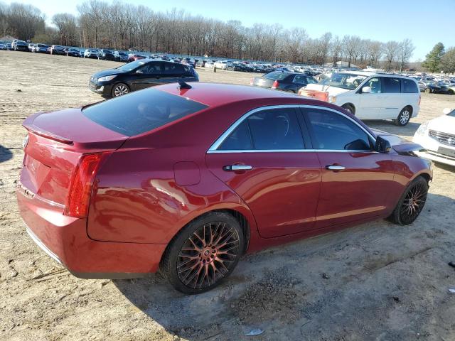 1G6AA5RAXE0168877 - 2014 CADILLAC ATS RED photo 3