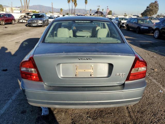 YV1TS92D521270361 - 2002 VOLVO S80 GRAY photo 6