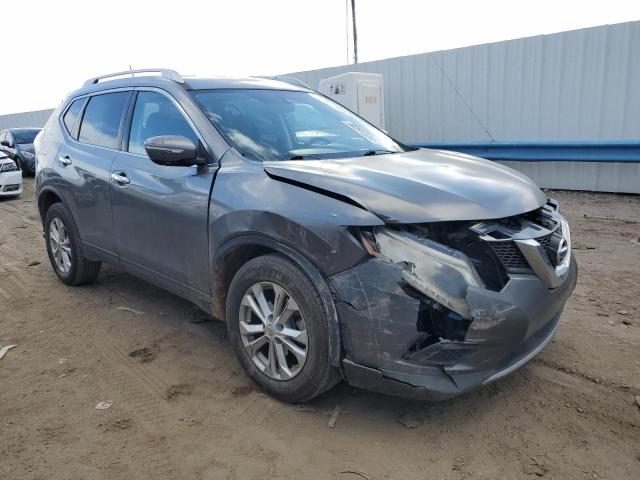 KNMAT2MV3FP568126 - 2015 NISSAN ROGUE S GRAY photo 4