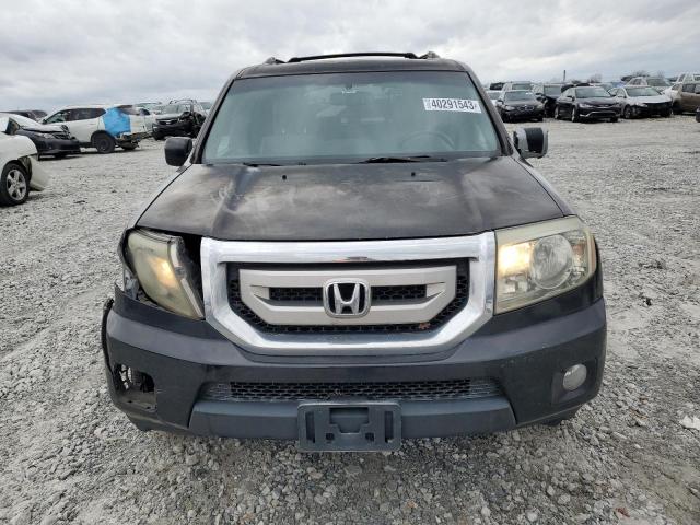 5FNYF3H74BB022964 - 2011 HONDA PILOT EXLN BLACK photo 5