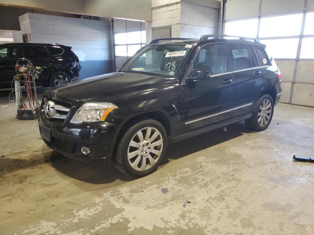 WDCGG8HB6AF357318 - 2010 MERCEDES-BENZ GLK 350 4MATIC BLACK photo 1