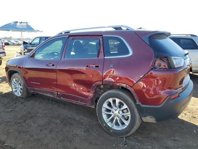 1C4PJLCB8KD331639 - 2019 JEEP CHEROKEE LATITUDE MAROON photo 2