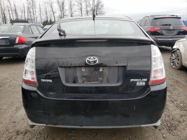 JTDKB20U383391155 - 2008 TOYOTA PRIUS BLACK photo 6