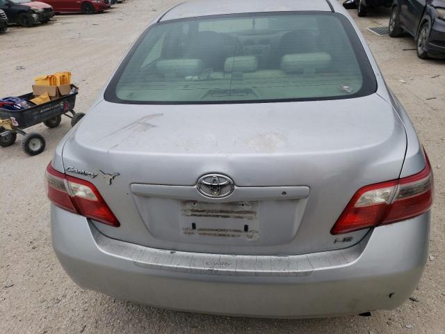 4T1BE46K57U559133 - 2007 TOYOTA CAMRY CE SILVER photo 6