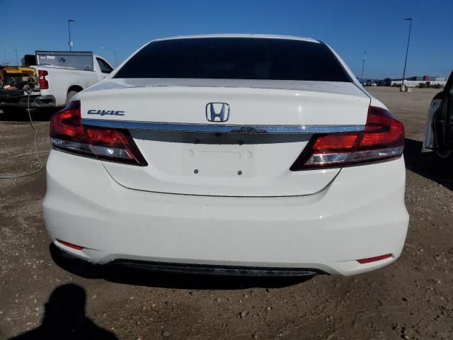 19XFB2F82FE299116 - 2015 HONDA CIVIC EX WHITE photo 6