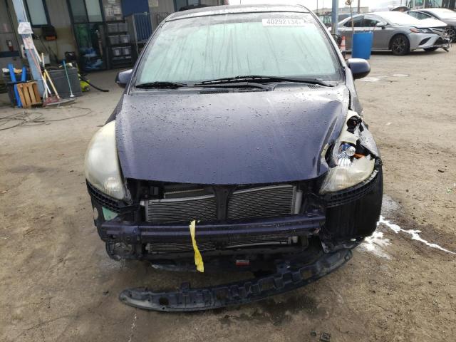 JHMGD386X8S033468 - 2008 HONDA FIT SPORT BLUE photo 5