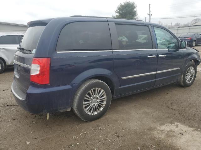 2C4RC1CG0DR634272 - 2013 CHRYSLER TOWN & COU TOURING L BLUE photo 3