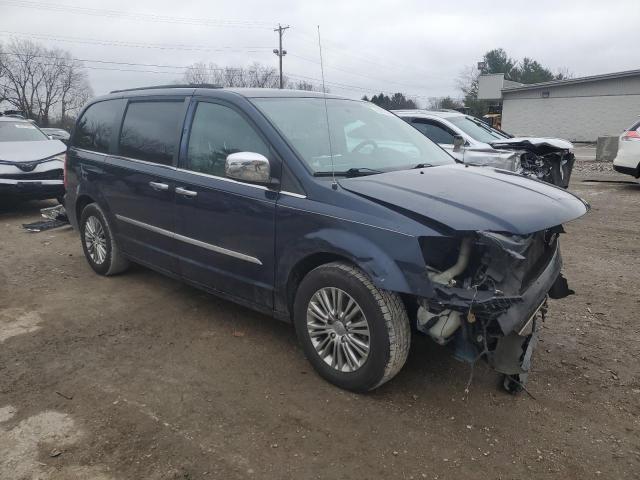 2C4RC1CG0DR634272 - 2013 CHRYSLER TOWN & COU TOURING L BLUE photo 4