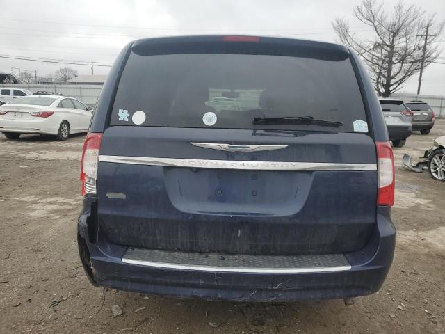 2C4RC1CG0DR634272 - 2013 CHRYSLER TOWN & COU TOURING L BLUE photo 6