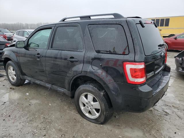 1FMCU0D71BKC29704 - 2011 FORD ESCAPE XLT BLACK photo 2