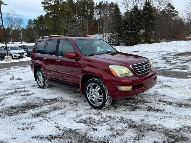 JTJBT20X380153554 - 2008 LEXUS GX 470 MAROON photo 2