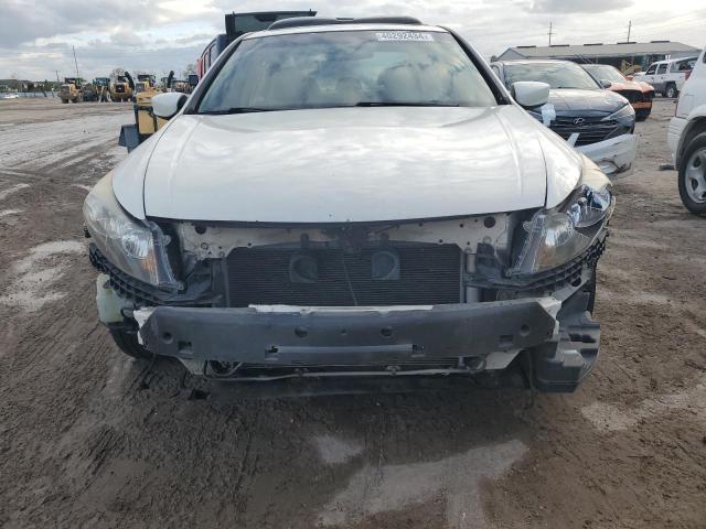 1HGCP3F81BA004113 - 2011 HONDA ACCORD EXL WHITE photo 5