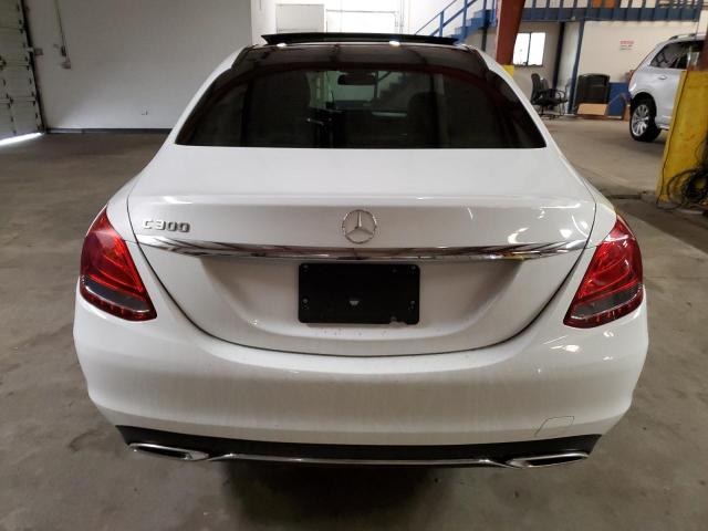 55SWF4JBXJU251464 - 2018 MERCEDES-BENZ C 300 WHITE photo 6