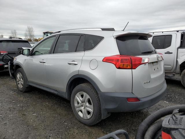 JTMBFREV8EJ006470 - 2014 TOYOTA RAV4 LE SILVER photo 2