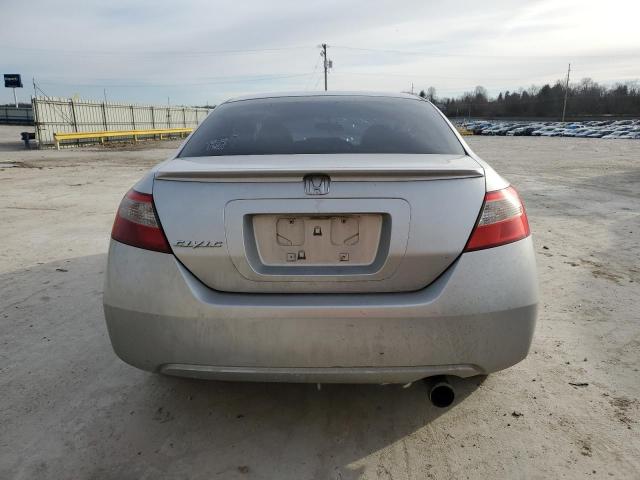 2HGFG129X9H529344 - 2009 HONDA CIVIC EXL SILVER photo 6