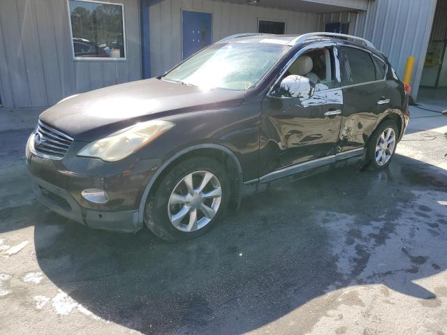 JNKAJ09E08M305503 - 2008 INFINITI EX35 BASE Մանուշակագույն լուսանկար 10