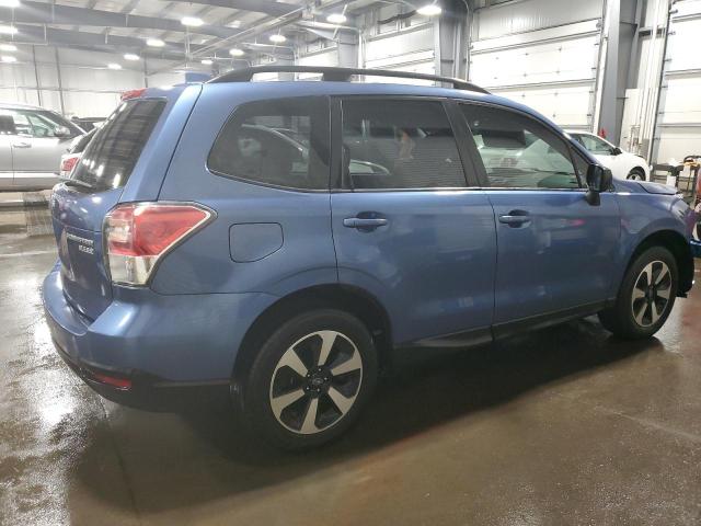 JF2SJABC0HH533256 - 2017 SUBARU FORESTER 2.5I BLUE photo 3