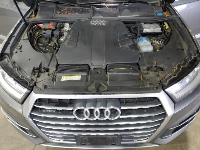 WA1AAAF74HD000352 - 2017 AUDI Q7 PREMIUM GRAY photo 12