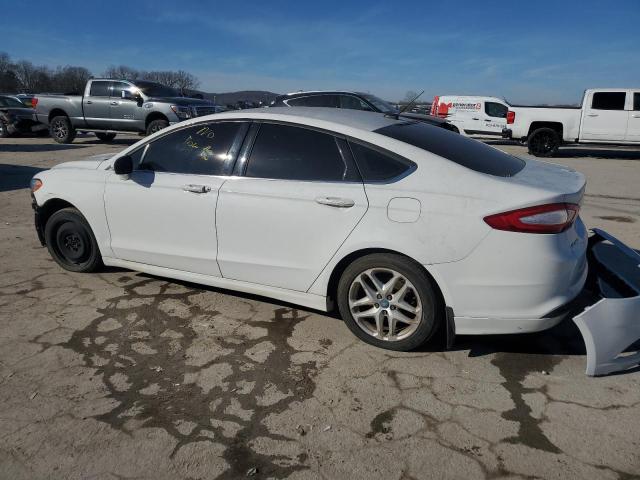 3FA6P0HD6ER127328 - 2014 FORD FUSION SE WHITE photo 2