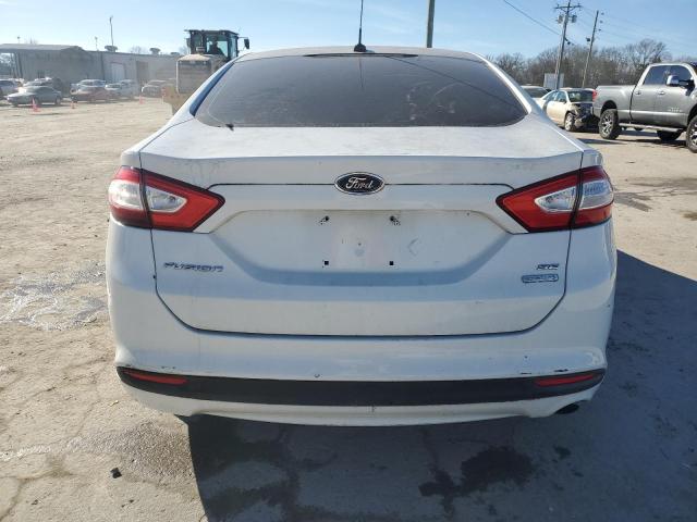 3FA6P0HD6ER127328 - 2014 FORD FUSION SE WHITE photo 6