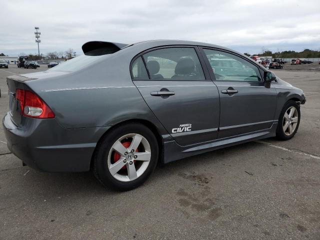 2HGFA16669H320555 - 2009 HONDA CIVIC LX-S Մոխրագույն լուսանկար 3