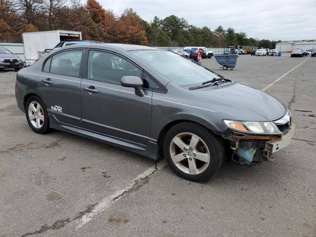 2HGFA16669H320555 - 2009 HONDA CIVIC LX-S GRAY photo 4